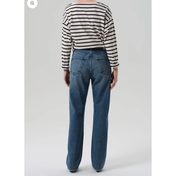 NWT Citizens of Humanity Baretta Straight-Leg Jeans Babylonia Blue 28 - Picture 12 of 13